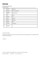 PAUSE Print pause 5 ORIGIN Reset to original point (Page 71 / 72) PrintExp Printer Control & Alignment Software Instruction